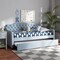 Baxton Studio Freda Blue Velvet Upholstered and Tufted Twin Size Daybed with Trundle 163-10329 - alternate 5